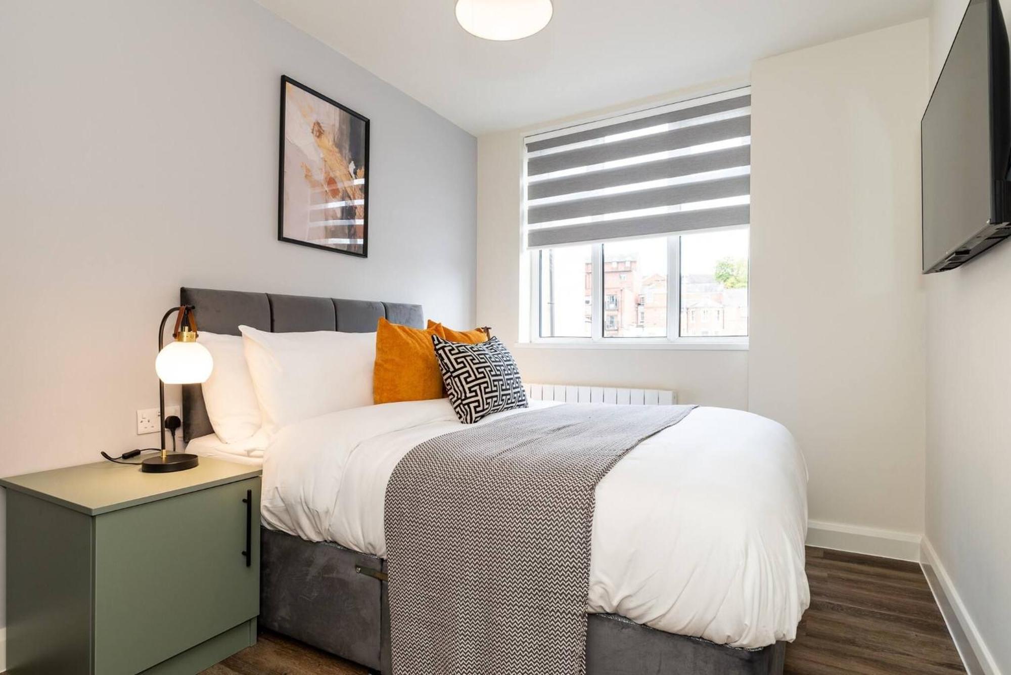 Aurum 6 - Chic 1Br Stay By Dmu City Centre Leicester Exteriör bild